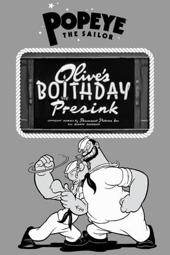 Olive's Boithday Presink (1941) poster