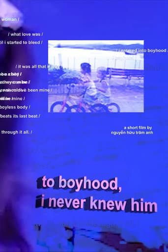 to boyhood, i never knew him (2022) poster