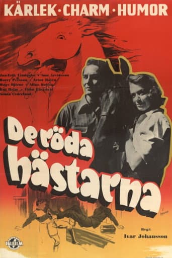 De röda hästarna (1954) poster