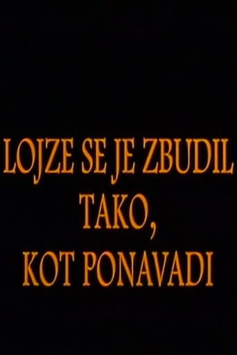 Lojze Woke Up as Usually (1995) poster