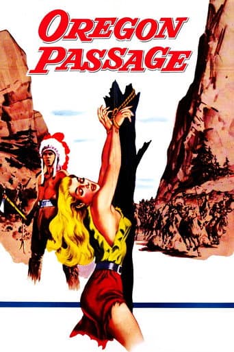Oregon Passage (1957) poster