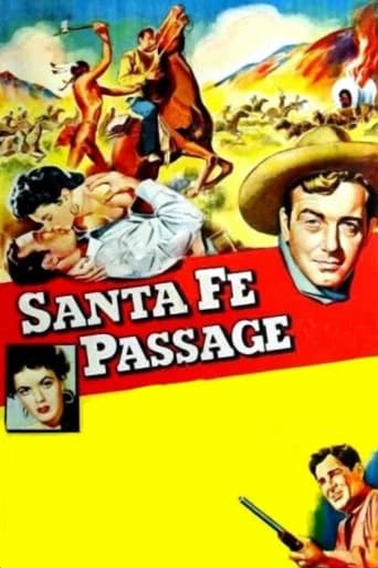 Santa Fe Passage (1955) poster