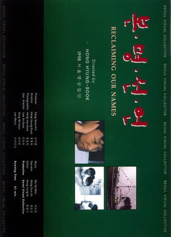Reclaiming Our Names (1998) poster