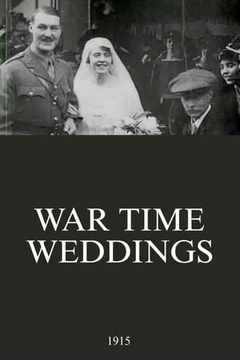War Time Weddings (1915) poster