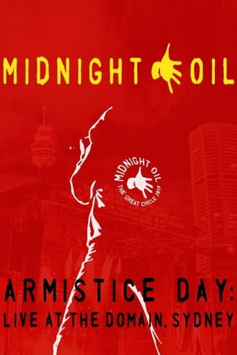 Midnight Oil - Armistice Day: Live At The Domain Sydney (2018) poster