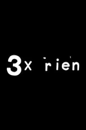 3 x rien (2003) poster