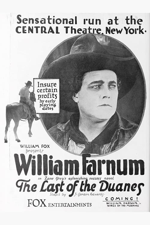 The Last of the Duanes (1919) poster