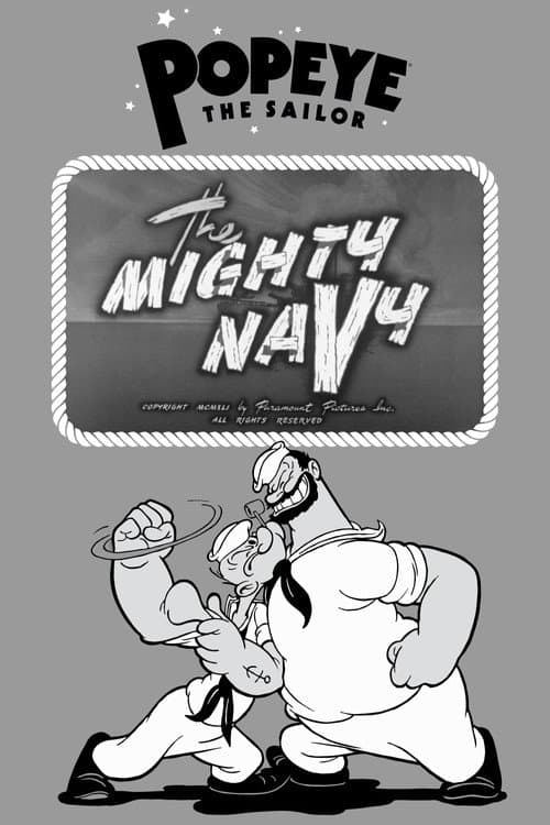 The Mighty Navy (1941) poster