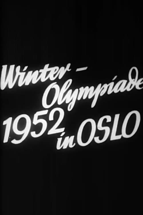 Winter-Olympiade 1952 in Oslo poster