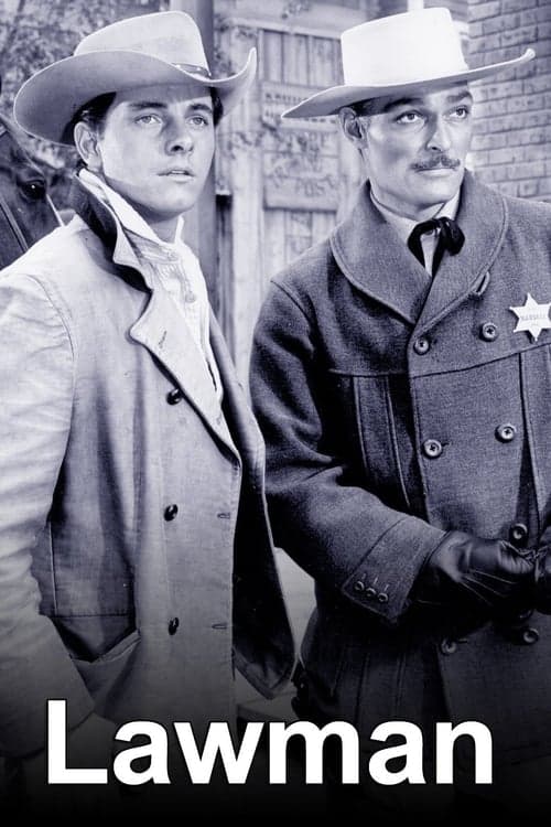 Lawman (1958) poster