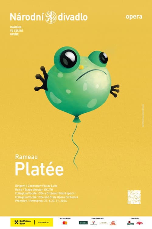 Jean-Philippe Rameau: Platée  @ Czech National Theatre, Prague (2025) poster