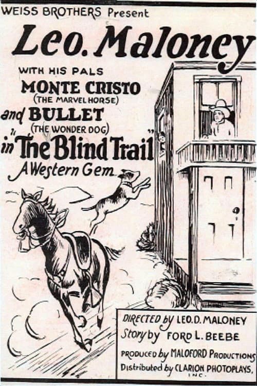 The Blind Trail (1926) poster