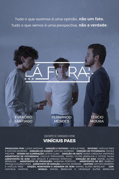 Lá Fora (2024) poster