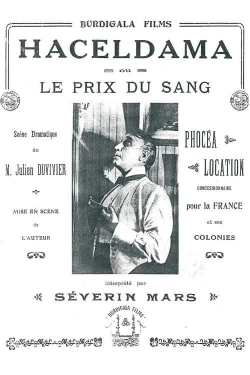 Haceldama, or The Price of Blood (1919) poster
