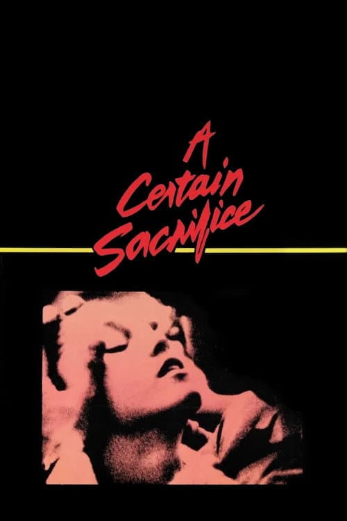 A Certain Sacrifice poster