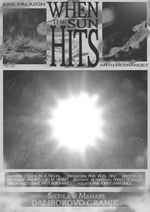 When the sun hits poster