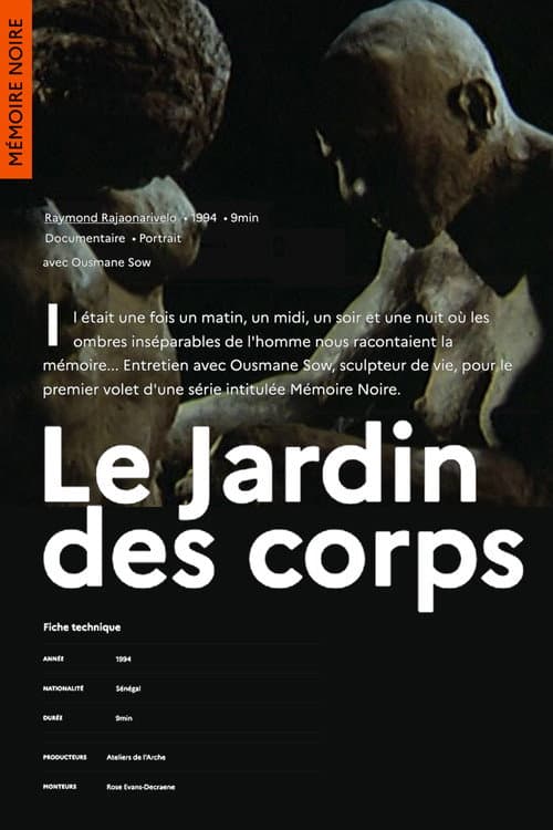 Le Jardin des Corps poster