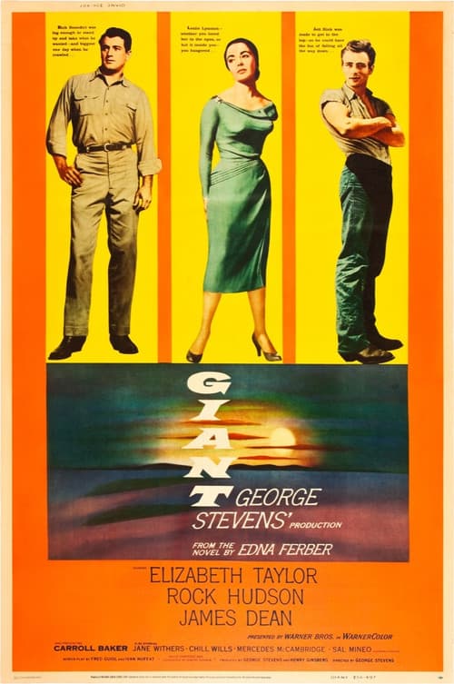 New York Premiere Telecast 'Giant' (1956) poster