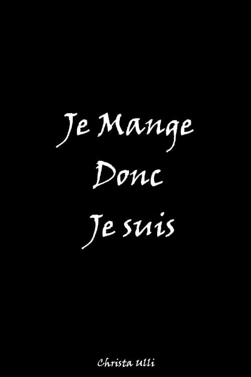 Je mange donc je suis poster
