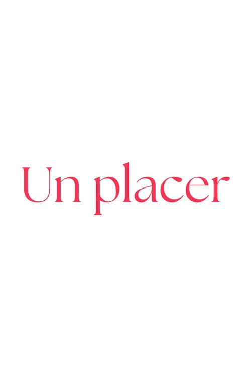 Un placer poster