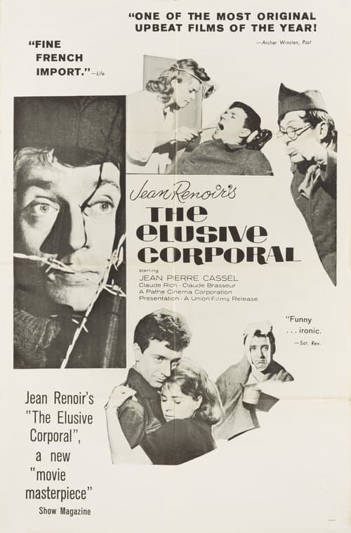 The Elusive Corporal (1962) poster