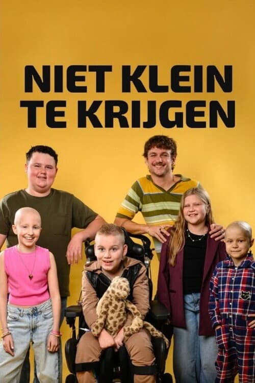 Niet klein te krijgen (2023) poster