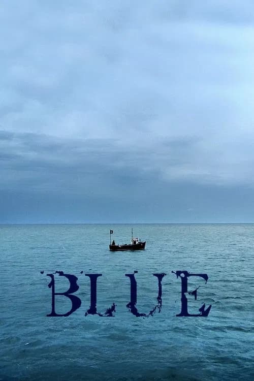 Blue poster