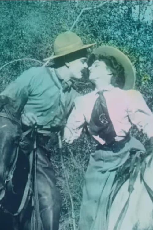 The Cowboy and the Schoolmarm (1910) poster