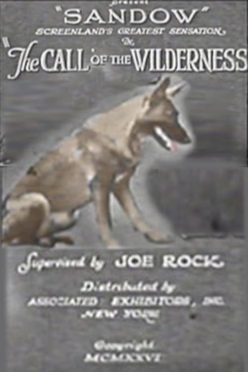 The Call of the Wilderness (1926) poster