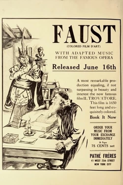 Faust (1910) poster