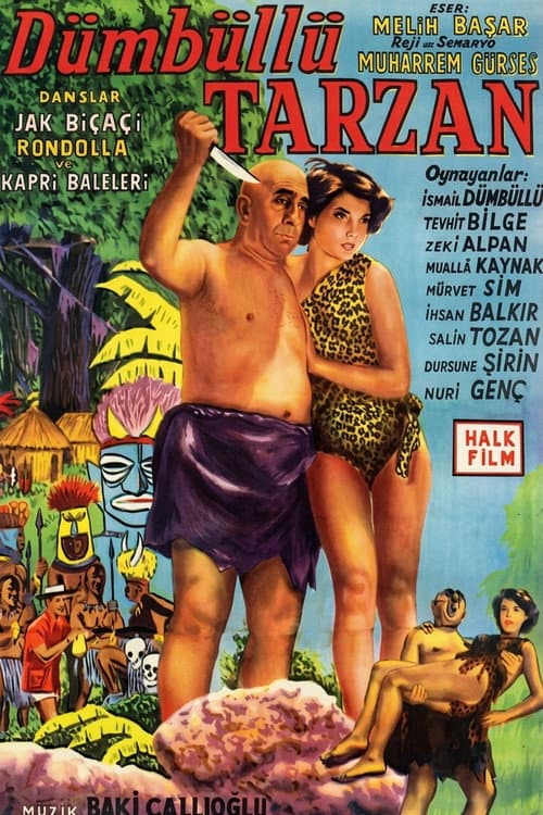 Dümbüllü Tarzan (1954) poster