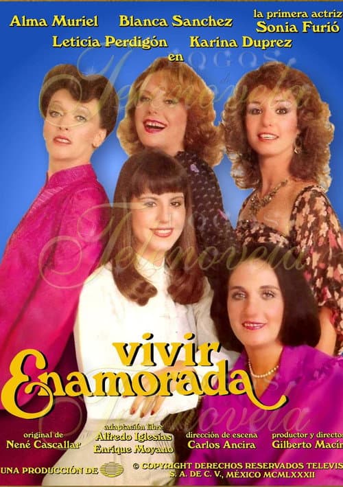 Vivir enamorada (1982) poster