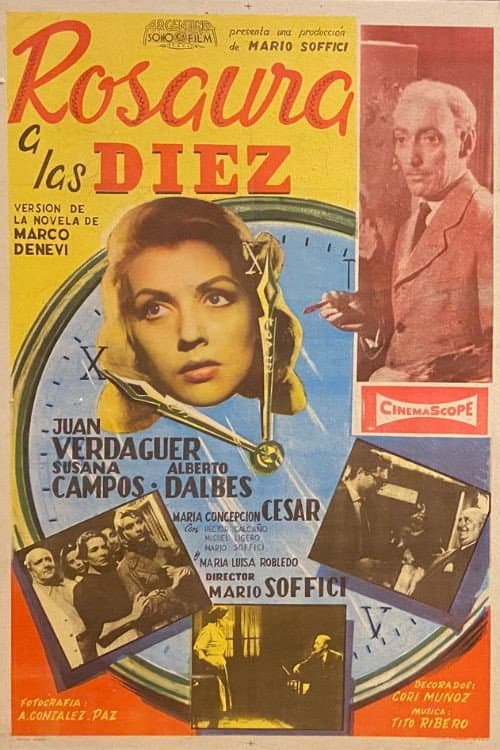 Rosaura at 10 O'Clock (1958) poster