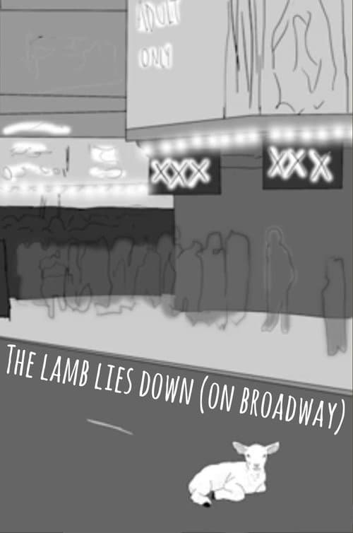 The Lamb Lies Down on Broadway: Illustrated poster