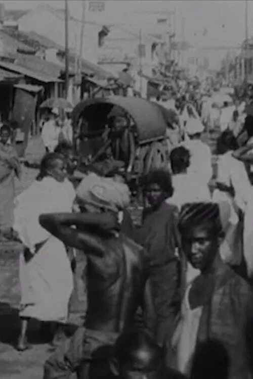 A Native Street in India poster