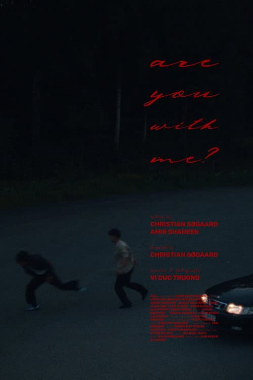 are you with me? poster