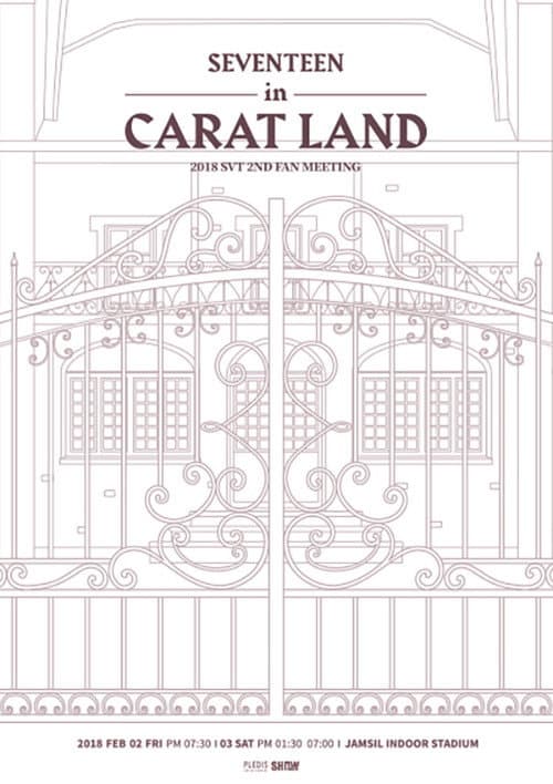 SEVENTEEN in CARAT LAND poster