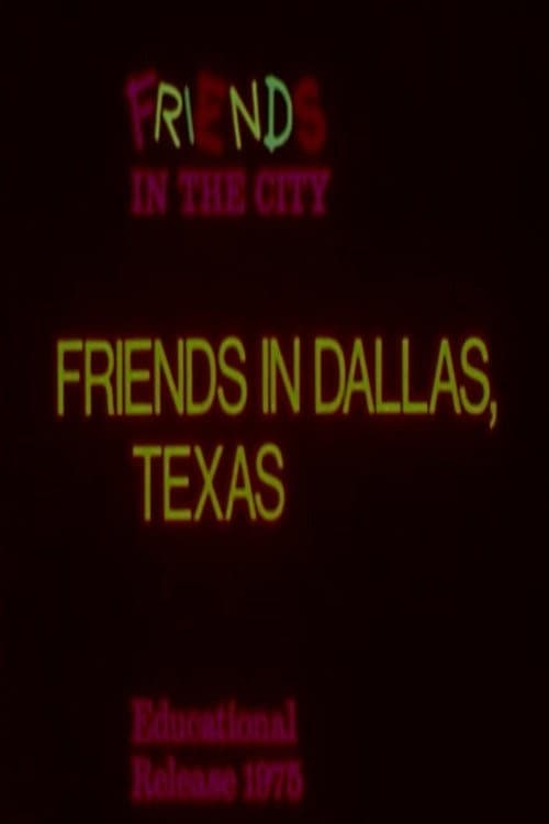 Friends in Dallas, Texas poster
