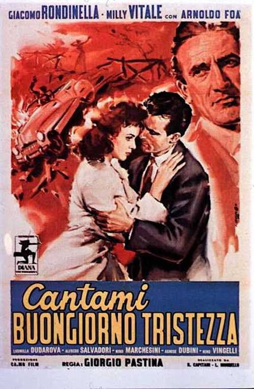 Sing me good morning sadness (1955) poster
