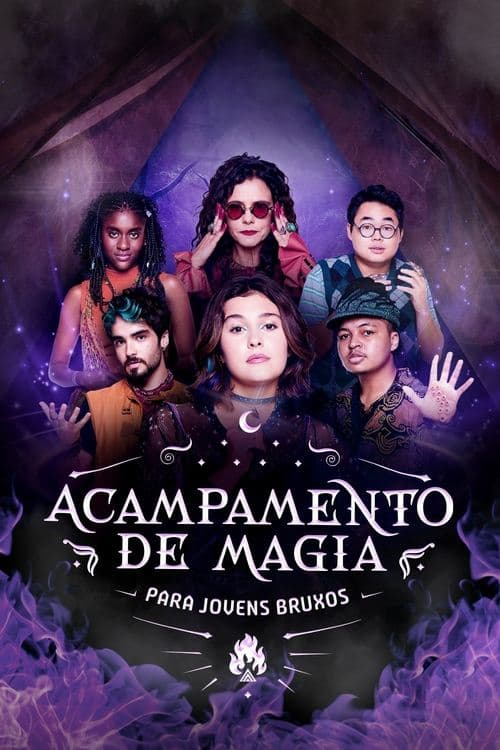 Acampamento de Magia para Jovens Bruxos poster