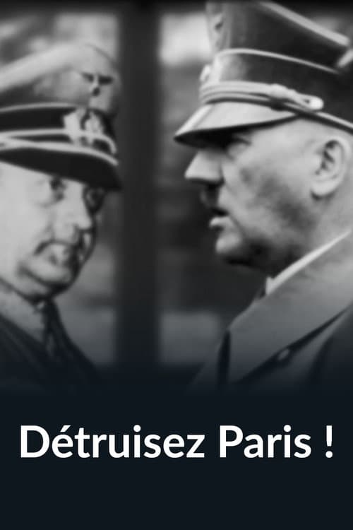 Détruisez Paris ! (2012) poster