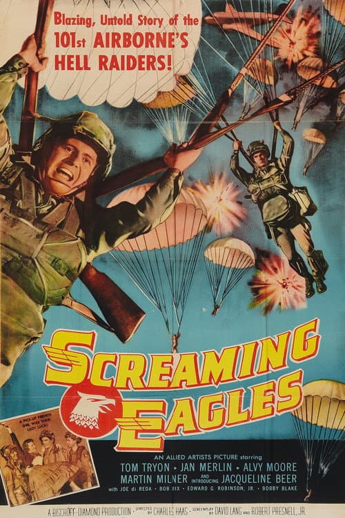 Screaming Eagles (1956) poster