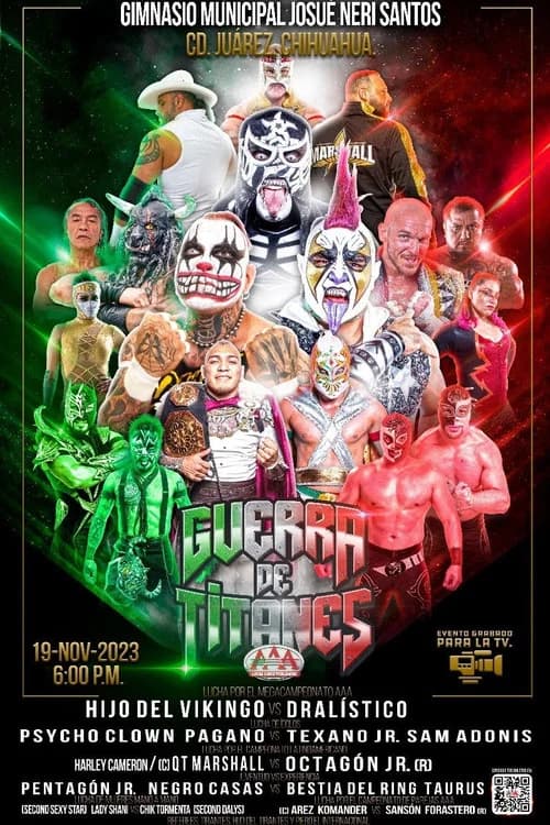 AAA Guerra de Titanes 2023 poster