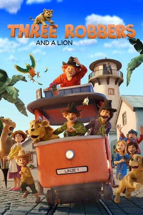Three Robbers and a Lion (2022) poster