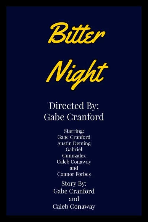 Bitter Night poster