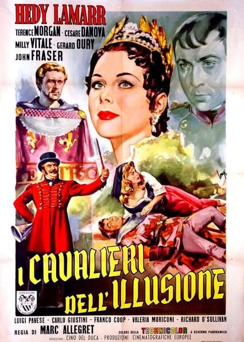The Fate of Two Queens (1954) poster