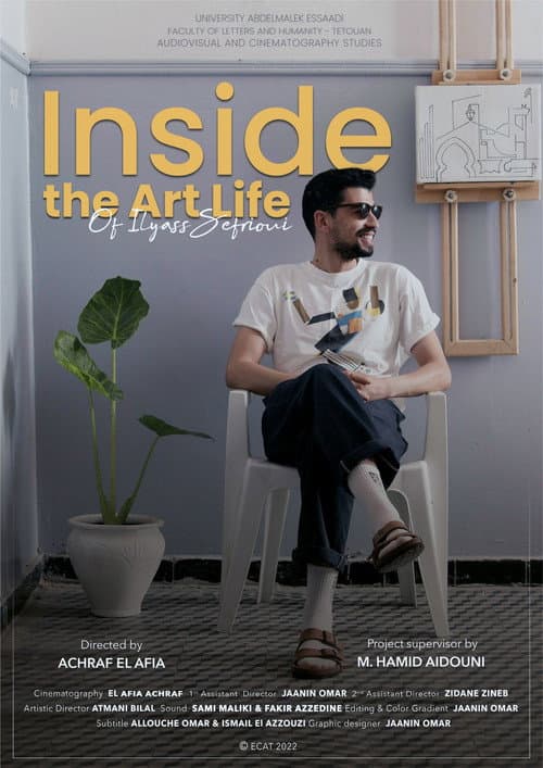 Inside the art life of Ilyass Sefrioui poster