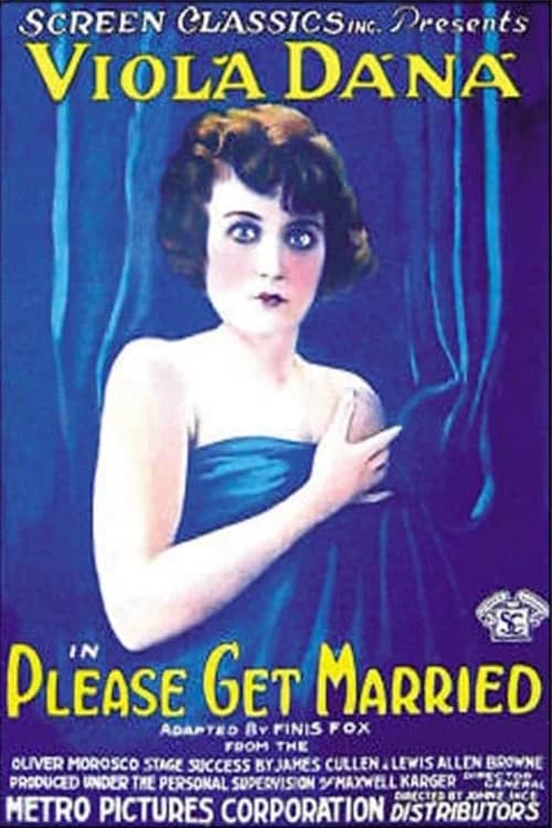 Please Get Married poster