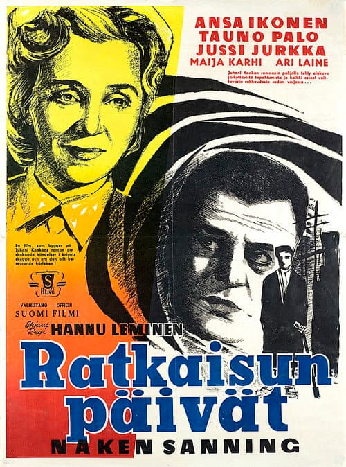 Ratkaisun päivät (1956) poster