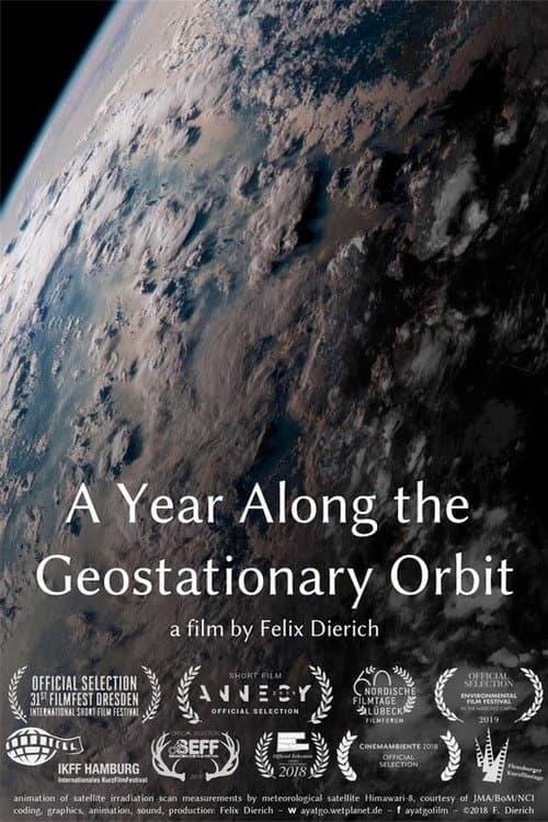 A Year Along the Geostationary Orbit poster